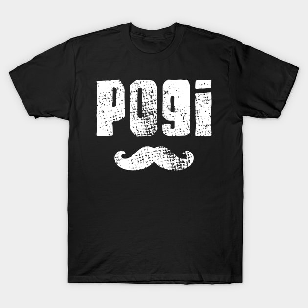 Pogi Mustache Funny Filipino Pogi T-Shirt by Filipino